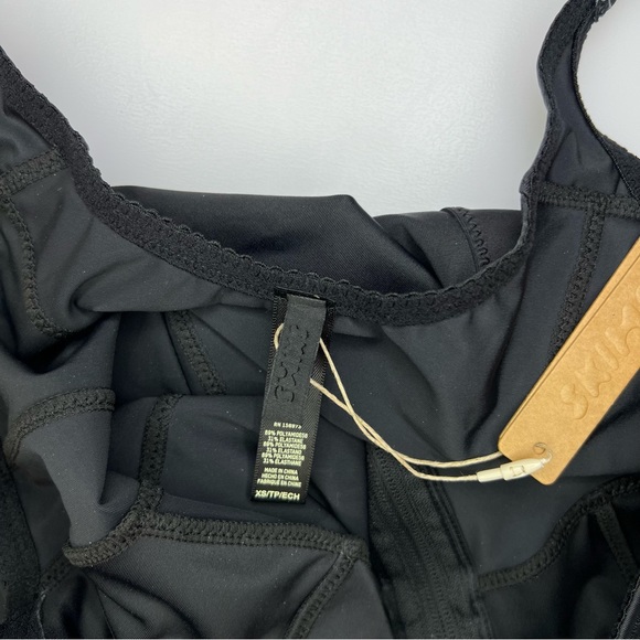 SKIMS GLAM Slip Dress Onyx Size XS - Picture 7 of 12